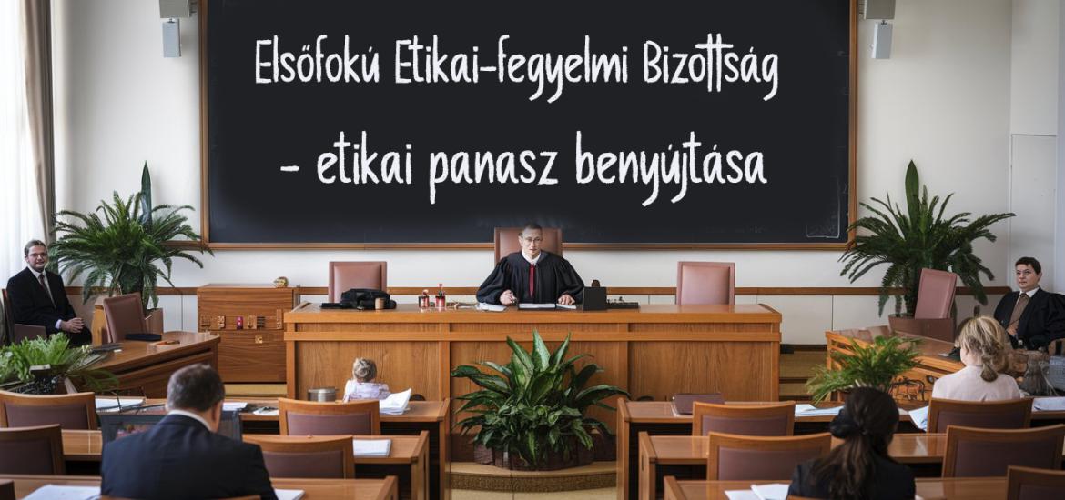 bíróság - etikai panasz benyújtása