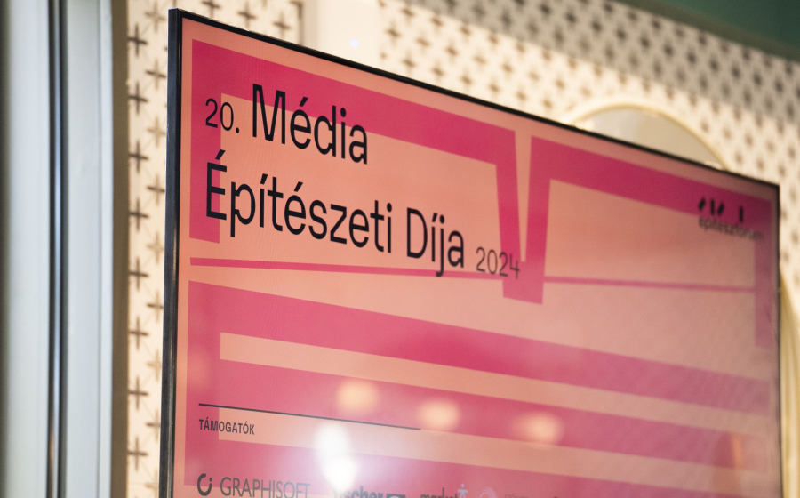 monitor 20. média építészeti díja szöveggel
