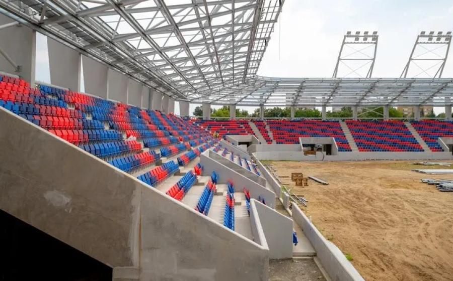 Nyíregyházi városi stadion belülről