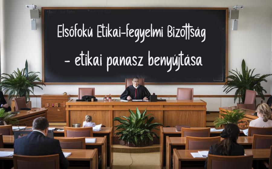 bíróság - etikai panasz benyújtása